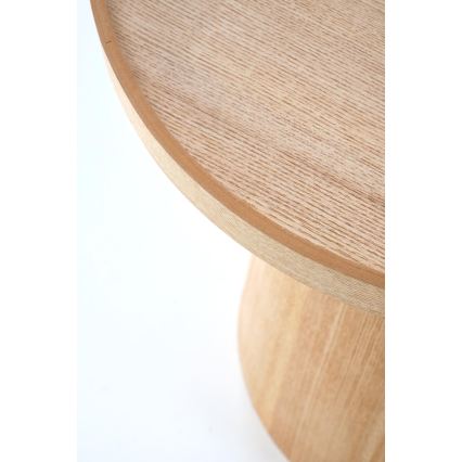 Tavolino da salotto NUIT Ø 45 cm marrone
