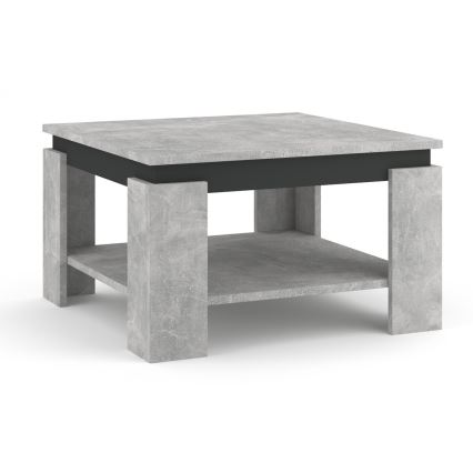 Tavolino da salotto OLAF grigio cemento/antracite