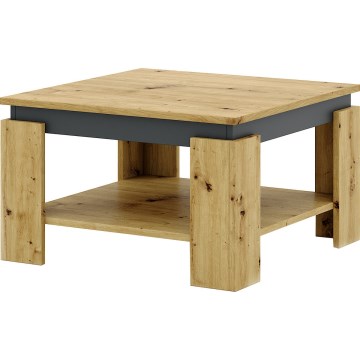 Tavolino da salotto OLAF rovere artisan/antracite