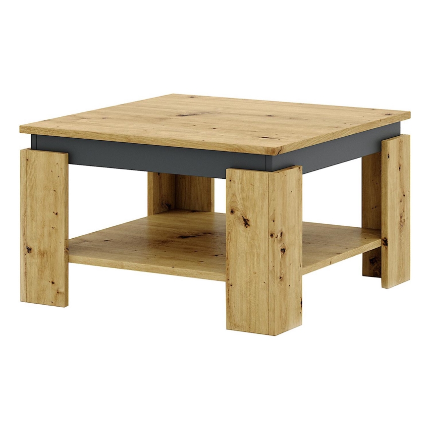 Tavolino da salotto OLAF rovere artisan/antracite