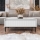 Tavolino da salotto OZMI 100x40 cm bianco