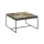 Tavolino da salotto PULSE 83x83 cm rovere/nero