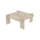 Tavolino da salotto PURO 90x90 cm, beige