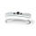 Tavolino da salotto REPOS 115x80 cm bianco