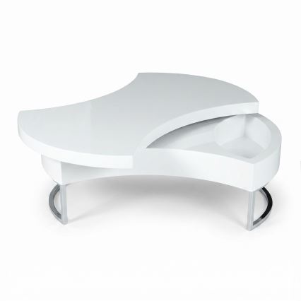 Tavolino da salotto REPOS 115x80 cm bianco