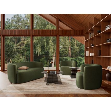 Tavolino da salotto SANOS 80 cm, grigio fumo