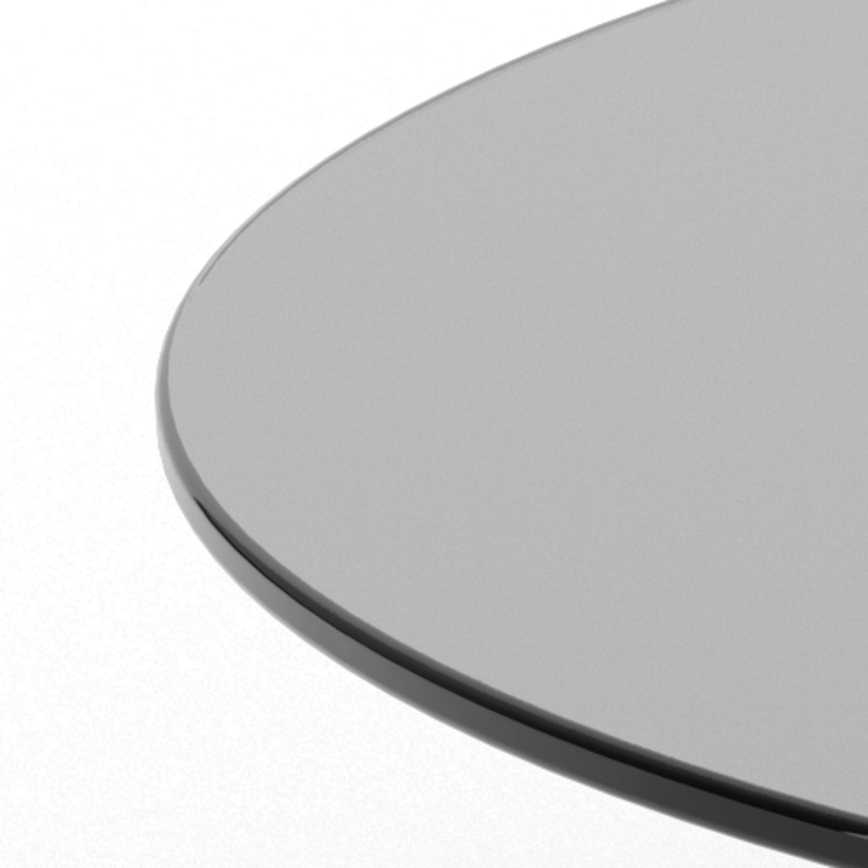 Tavolino da salotto SANOS 80 cm, grigio fumo