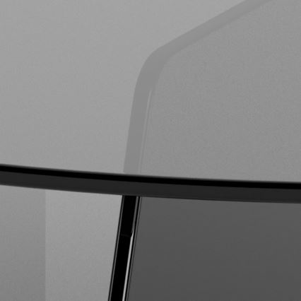 Tavolino da salotto SANOS 80 cm, grigio fumo