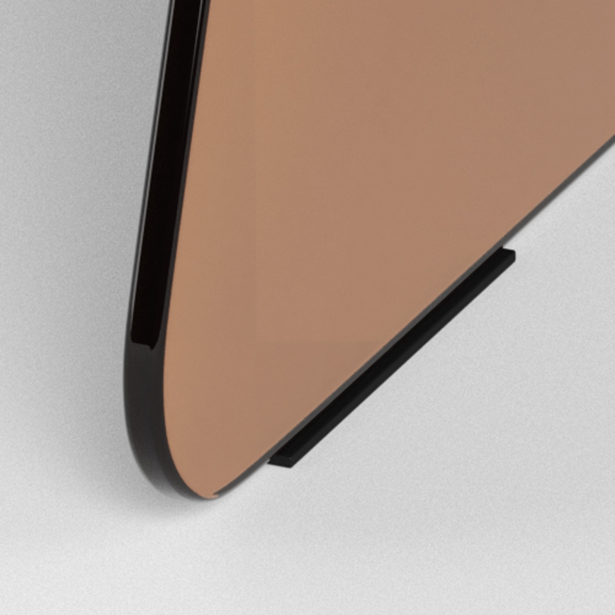 Tavolino da salotto SANOS 80 cm, marrone fumé