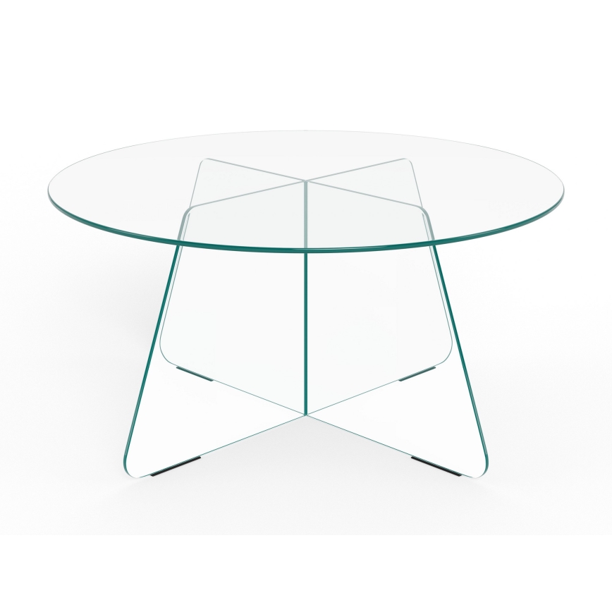 Tavolino da salotto SANOS 80 cm trasparente