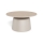 Tavolino da salotto SANTORINI Ø 70 cm beige/grigio/ceramica