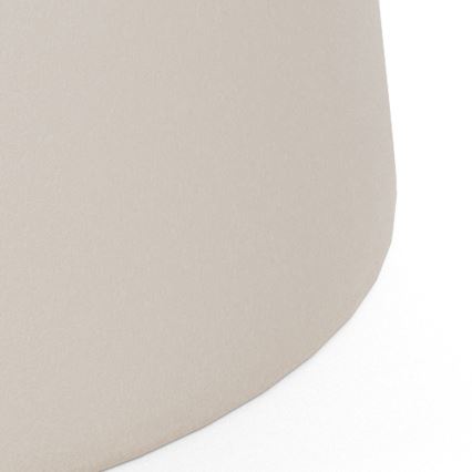 Tavolino da salotto SANTORINI Ø 70 cm beige/grigio/ceramica