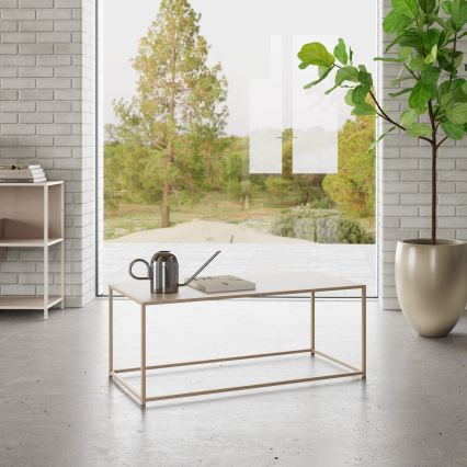 Tavolino da salotto SARON 100x50 cm grigio