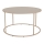 Tavolino da salotto SARON, diametro 80 cm, grigio