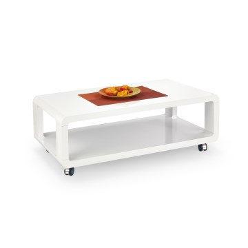 Tavolino da salotto STELA 105x58 cm bianco