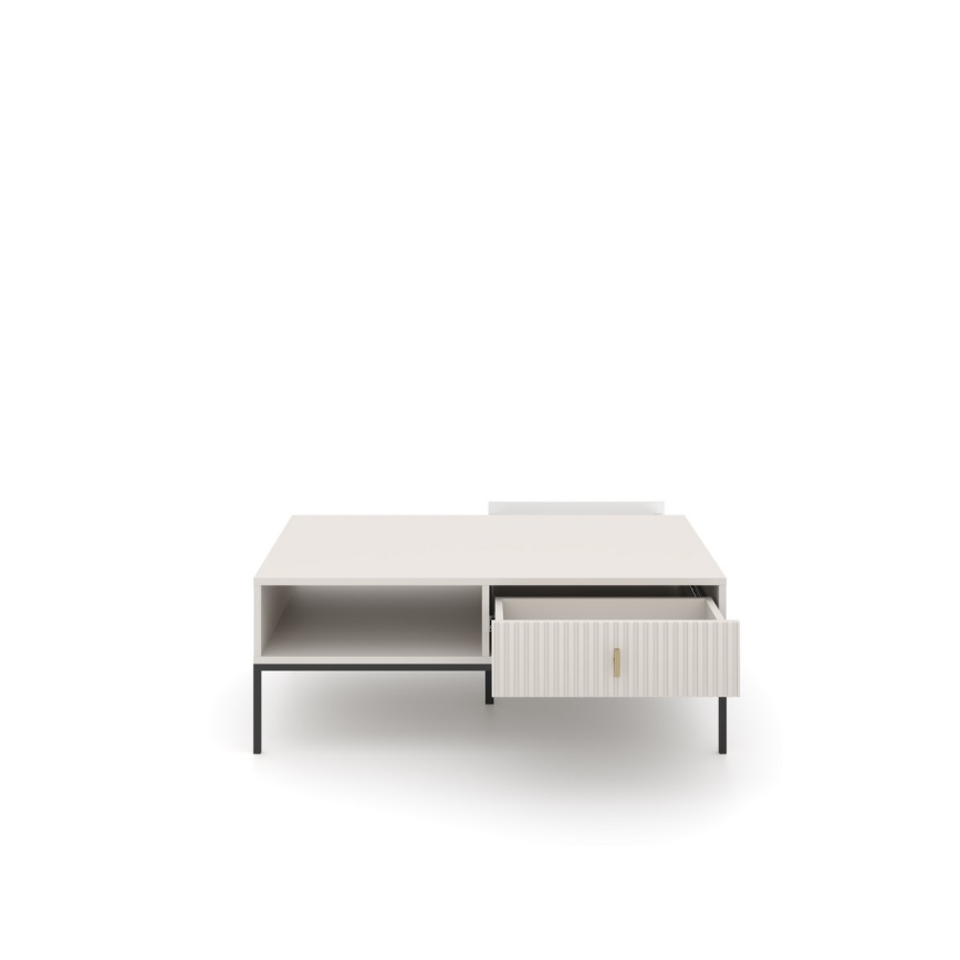 Tavolino da salotto SUE beige/cachemire