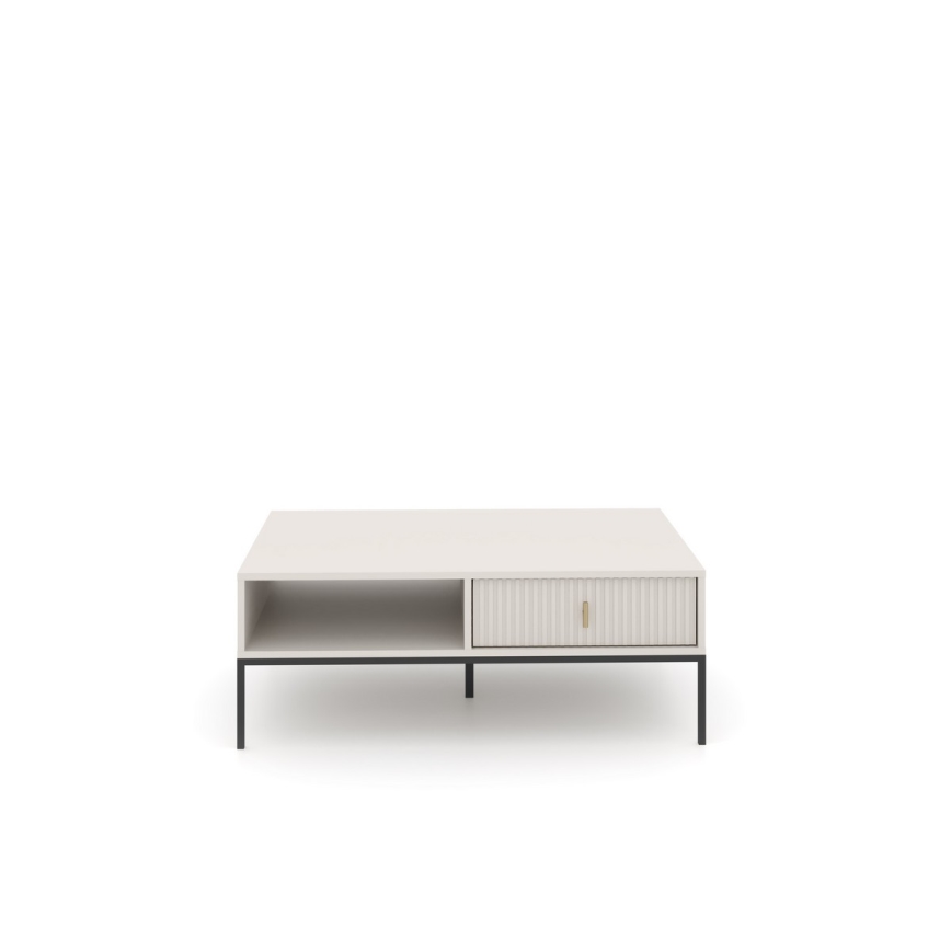 Tavolino da salotto SUE beige/cachemire