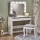 Tavolino da toilette con illuminazione LED HOLLYWOOD 140x94 cm bianco