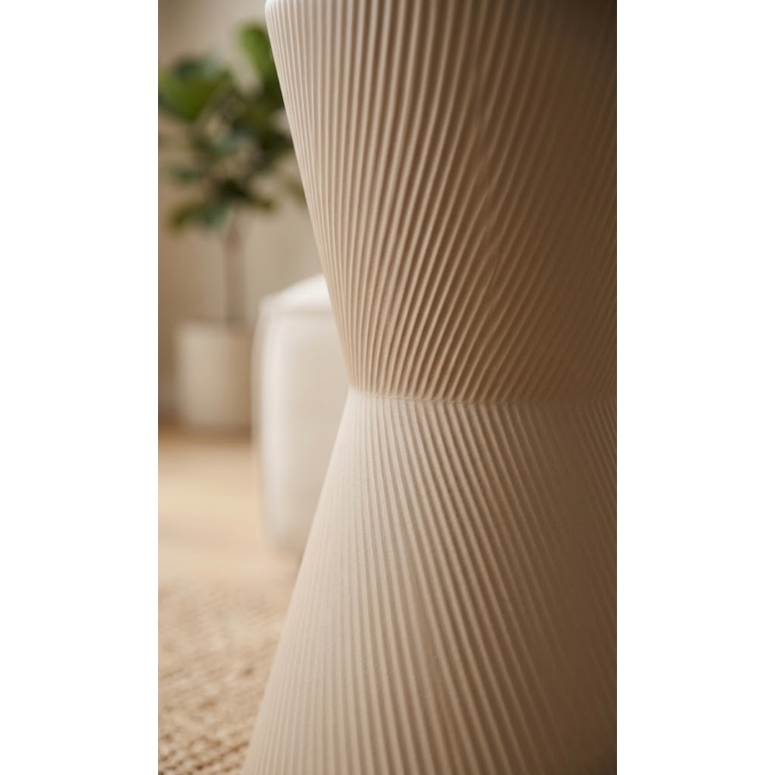 Tavolino d'appoggio PETIT, diametro 29 cm, beige