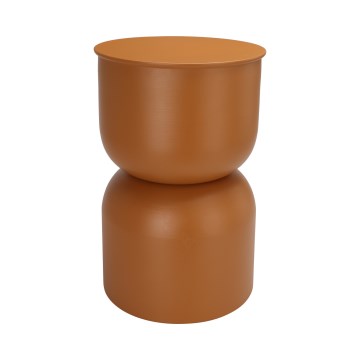 Tavolino d'appoggio PETIT, diametro 31 cm, arancione