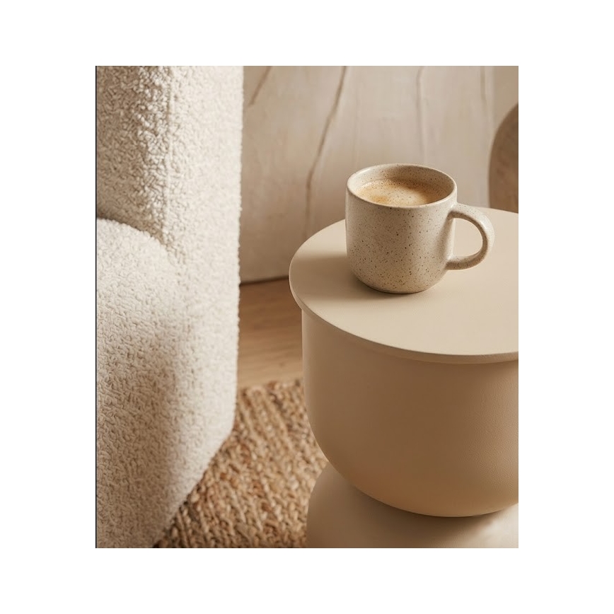 Tavolino d'appoggio PETIT Ø 31 cm beige