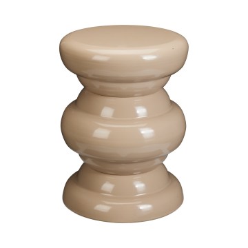 Tavolino d'appoggio PETIT Ø 31 cm beige
