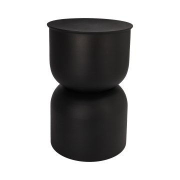 Tavolino d'appoggio PETIT Ø 31 cm nero