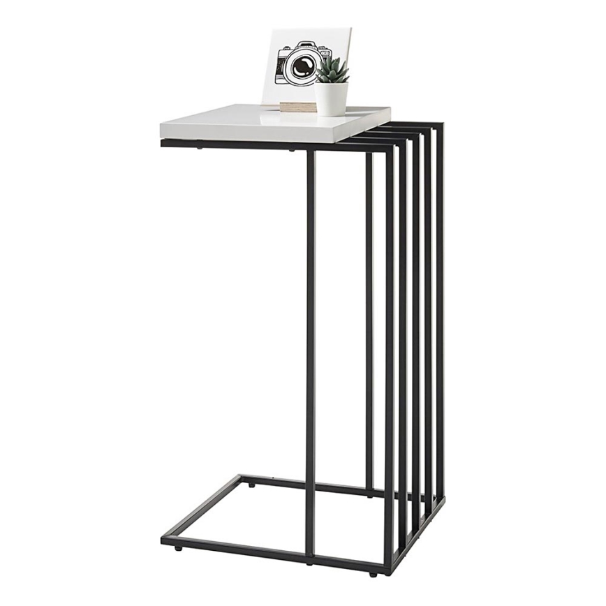 Tavolino d'appoggio ZAIRA bianco