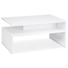 Tavolino DELCHI 45x90 cm bianco