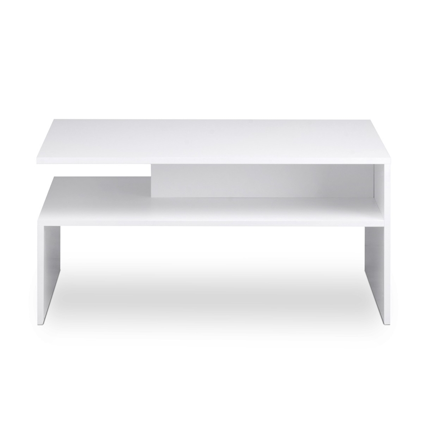 Tavolino DELCHI 45x90 cm bianco