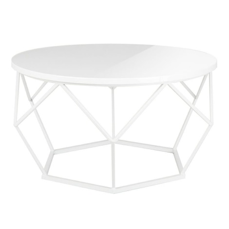Tavolino DIAMOND 40x70 cm bianco