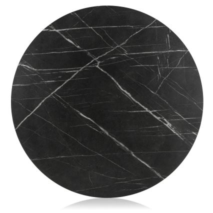Tavolino DIAMOND 40x70 cm oro/nero/bianco