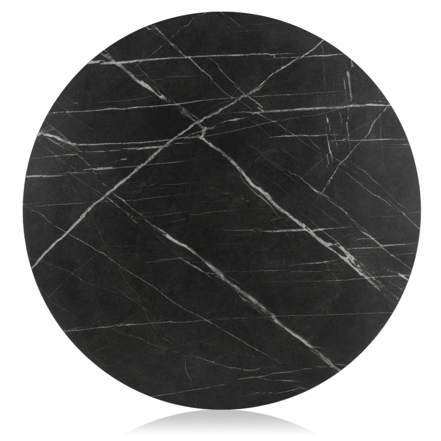 Tavolino DIAMOND 40x70 cm oro/nero/bianco