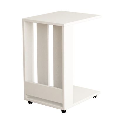 Tavolino EDI 60x37 cm bianco