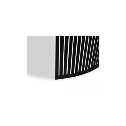 Tavolino FIKOLI 40x75 cm nero/bianco