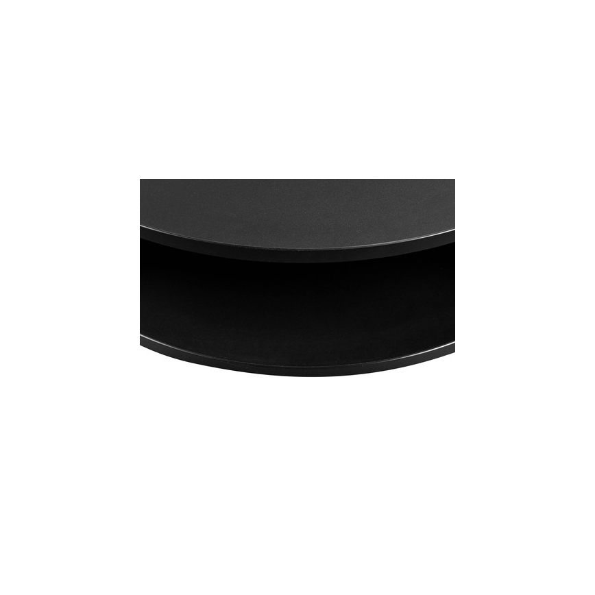 Tavolino FIKOLI 40x75 cm nero/bianco