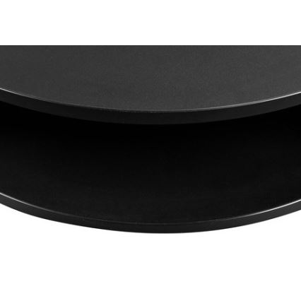 Tavolino FIKOLI 40x75 cm nero/oro quercia