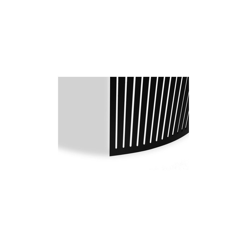 Tavolino FIKOLI 40x75 cm nero/oro quercia