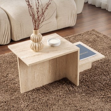 Tavolino HARMONY 40x80 cm beige