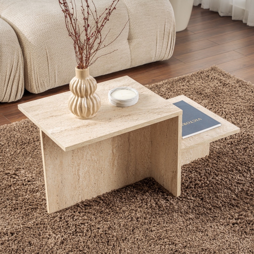 Tavolino HARMONY 40x80 cm beige