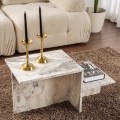 Tavolino HARMONY 40x80 cm marmor decor