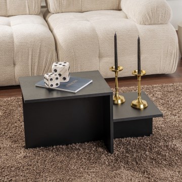 Tavolino HARMONY 40x80 cm nero