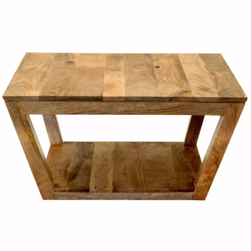 Tavolino HINA 80x80 cm legno solido/mango