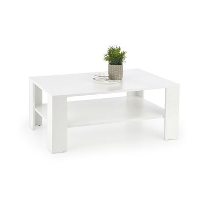 Tavolino KWADRO 53x110 cm bianco