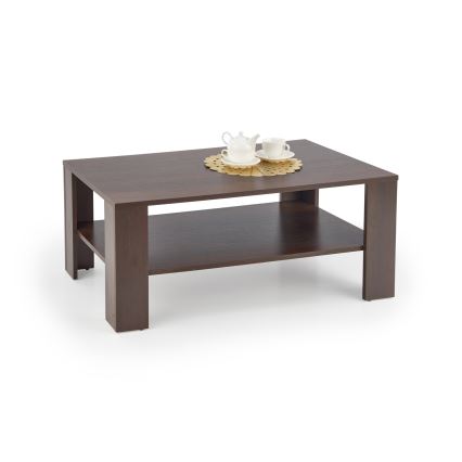 Tavolino KWADRO 53x110 cm scuro noce