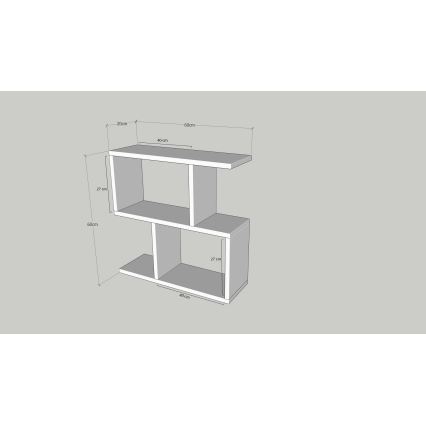 Tavolino LIFE 60x60 cm antracite