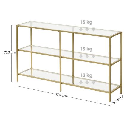 Tavolino LUVOR oro