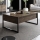 Tavolino LUXE 40x90 cm noce/nero
