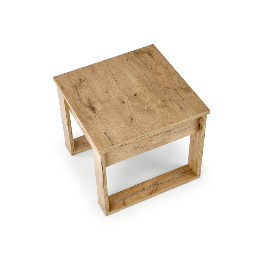 Tavolino con cassetto NEA 52x60 cm quercia wotan