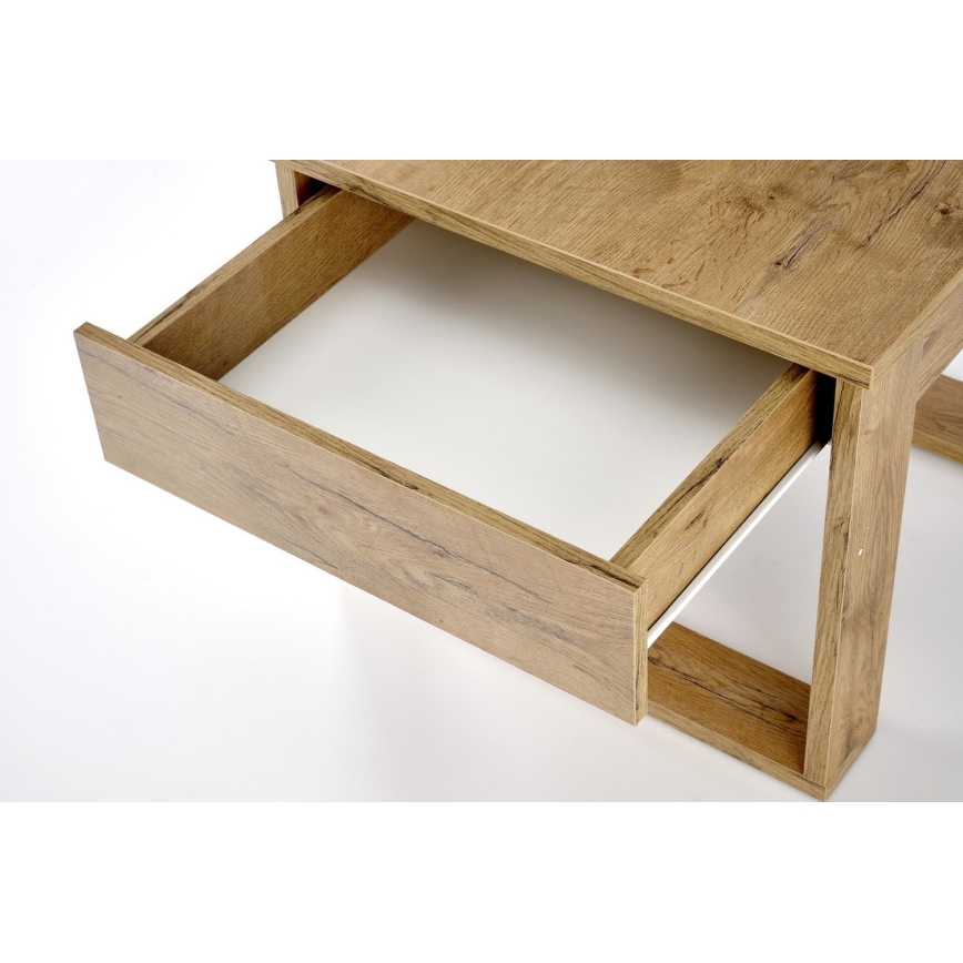 Tavolino con cassetto NEA 52x60 cm quercia wotan